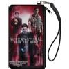 Supernatural Canvas Zipper Wallet SMALL SUPERNATURAL-JOIN THE HUNT Crowley/Dean/Sam Group Pos