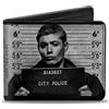 Supernatural Bi-Fold Wallet Supernatural Dean + Sam Mug Shots Grays/Black/White