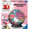 Ravensburger - Puzzle 3d Ball Hello Kitty Puzzle 3d Bambini A Partire Dagli 6