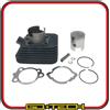 GdTech Racing GRUPPO TERMICO CILINDRO 65cc PIAGGIO CIAO SI BRAVO BOXER BOSS 43mm SPINOTTO 10mm