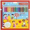 Stabilo AST24 STABILO TRIO MAXI 24 COLORI