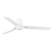 Faro Barcelona Punt Tub Ventilatore Da Soffitto 130cm Bianco DC Con Telecomando