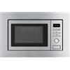 SMEG FORNO MICROONDE INCASSO 19LT 1000W GRILL 60CM INOX SATIN. FMI017X