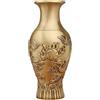Vaso in Rame Ornamentale Contenitore Decorativo Elegante per Soggiorno, Altare