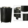 Lavabo da fuoco portatile pellet e piccola legna da a