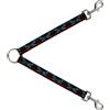 Buckle-Down Designs Dog Leash Splitter Cosmic Space