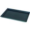 Detertecnica Teglia Forno Ferro Blu Rettangolare 60x40x3cm Angoli Svasati Pizza Focaccia