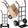 TecTake Carrello portacasse manuale da trasporto ruote pneumatiche portata 200kg