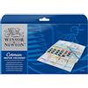 Winsor&newton Acquerello tascabile Winson&Newton Cotman 24 mezzi godet assortiti
