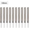 Set Pugni Spilla Ferro con 4 Taglie per Riparazione Cinturino Bra