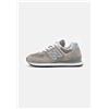 New Balance 🔵 New Balance - ML574 evg - Grey con WHITE Uomo New FW26