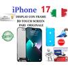 Apple DISPLAY TOUCHSCREEN CON FRAME APPLE IPHONE 17 - 120 Hz - PARI ORIGINALE GLS