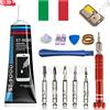 Colla per Cellulari Kit di Riparazione Schermo Adesivo Trasparente per Display