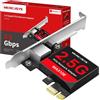 MERCUSYS MA310E 2.5 Gbps PCle Network Adapter, NAS Connection Network Card, Remo