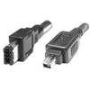 EXSYS - IEEE 1394 Cavo - Firewire 6 -pin (M) a Firewire 4 -Pin (M) - 3 m