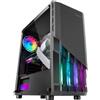 MARS GAMING Case Mars Gaming MC-X2 FRGB - Frontale in Acciaio - Finestra Laterale Completa -