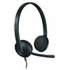 Logitech H340 Auricolare Cablato A Padiglione Ufficio USB tipo A Nero
