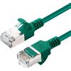 Microconnect V-FTP6A03G-SLIM cavo di rete Verde 3 m Cat6a U/FTP [STP] (CAT6A U-F