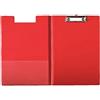 Esselte 56043 portablocco A4 Cartoncino Rosso (Esselte clipboard m/forside PP A4