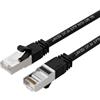 Lanview LV-SFTP6A03B cavo di rete Nero 3 m S/FTP [S-STP] (CAT6A S/FTP 3m Black L