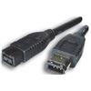 EXSYS - IEEE 1394 Cavo - Firewire 800 (M) a FireWire 6 -Pin (M) - 1 m