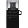 Kingston Technology DataTraveler microDuo3 G2 unità flash USB 64 GB USB Type-A /