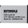 EXTENSILO Batteria per Jenoptik JD 3.3 x 4 ie 1300mAh 3,7V