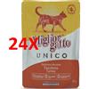 MIGLIORGATTO 24 X Miglior Gatto Unico 100% Tacchino Delicata Mousse Busta 85 Grammi