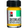 Marabu acrilico vernice Decor, mittelgelb, 15 ML, in vetro