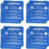 Relaxdays Ghiaccio gel riutilizzabile Sacchetti termici Impacchi caldo freddo 11 x 11 cm