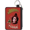 A Christmas Story Canvas Zipper Wallet MINI X-SMALL A Christmas Story Ralphie OH FUDGE! Collage Re
