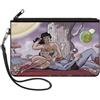 Justice League Canvas Zipper Wallet LARGE Superman/Wonder Woman Issue #14 Sitting Under Tree Va
