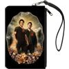 Supernatural Canvas Zipper Wallet SMALL Supernatural Sam and Dean Winchester Saints and Sinne