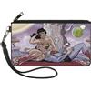 Justice League Canvas Zipper Wallet SMALL Superman/Wonder Woman Issue #14 Sitting Under Tree Va