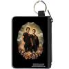Supernatural Canvas Zipper Wallet MINI X-SMALL Supernatural Sam And Dean Winchester Saints an