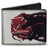 Dungeons & Dragons Bi-Fold Wallet Dungeons & Dragons Demogorgon and Dice Japanese Text White