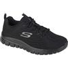 SKECHERS scrape Donna, Skechers Graceful - Get Connected, nero