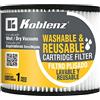 Koblenz 45-11169-00-7, aspiratore a secco e umido, bianco
