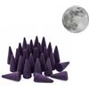 PARENCE. Coni d'incenso profumati x40 - Cono di Luna piena Incenso - Profumo domestico, rilassamento e meditazione - 40