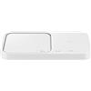 Samsung Wireless Charger Duo 15W Fast Charging 2.0 con Caricabatterie 25W, Bianc
