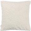 Yard Cuscino imbottito in piuma d'oca Cabu - Morbido e spesso tessuto bouclè scandinavo testurizzato (Écru - 45x45cm)