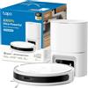 Tapo RV20 Max Plus Bianco Robot Aspirapolvere Lavapavimenti con Mappatura 5300Pa