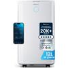 Pro Breeze OmniDry Deumidificatore Casa Muffa 12L/Giorno con WiFi,