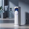 Raffrescatore Evaporativo con Umidificatore Silenzioso per Casa