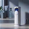 Raffrescatore Evaporativo con Umidificatore Silenzioso per Camera da Letto