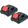 vhbw 2x Batteria per Dewalt DCF610S2 DCF813D2 DCF805 DCF610D2-QW DCF813 1,5Ah 12V