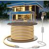 Sucikorio Striscia LED Neon 50 Metri 220V Strisce Led Esterno Impermeabile IP65