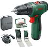 Bosch Home and Garden Cacciavite a batteria Easydrill 1200, Verde, 10,1 x 26,1 x