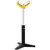 MSW Cavalletto A Rullo Supporto Piedistallo Regolabile 63,5-103,5 cm 800 kg 2 Rulli