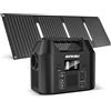 SinKeu Power Station portatile da 96 Wh con pannello solare da 40 W,